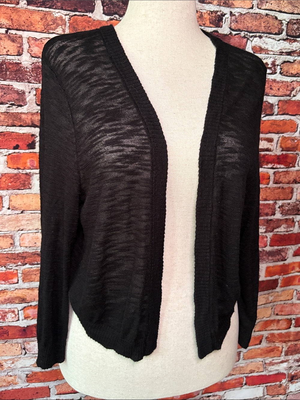 torrid Black Open-Front Lightweight Cardigan Size 1X Torrid 2